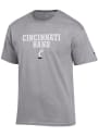 Cincinnati Bearcats Champion Band T Shirt - Grey
