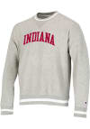 Main image for Mens Indiana Hoosiers Grey Champion Vintage Wash Reverse Weave Crew Sweatshirt