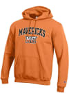 Main image for Champion Kansas City Mavericks Mens Orange Arch Name Long Sleeve Hoodie