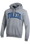Main image for Champion Toledo Rockets Mens Grey Arch Name Long Sleeve Hoodie