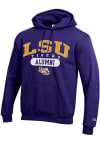 Main image for Champion LSU Tigers Mens Purple Alumni Pill Long Sleeve Hoodie