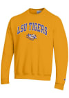 Main image for Champion LSU Tigers Mens Gold Arch Mascot Long Sleeve Crew Sweatshirt