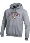 Main image for Champion LSU Tigers Mens Grey Arch Mascot Long Sleeve Hoodie