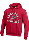 Main image for Champion Arkansas Travelers Mens Red Powerblend Long Sleeve Hoodie