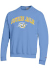 Main image for Champion Southern University Jaguars Mens Light Blue Arch Mascot Long Sleeve Crew Sweatshirt