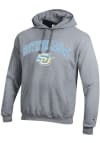 Main image for Champion Southern University Jaguars Mens Grey Arch Mascot Long Sleeve Hoodie