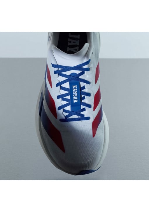 Kansas Jayhawks Blue Adizero Evo SL Mens Shoes
