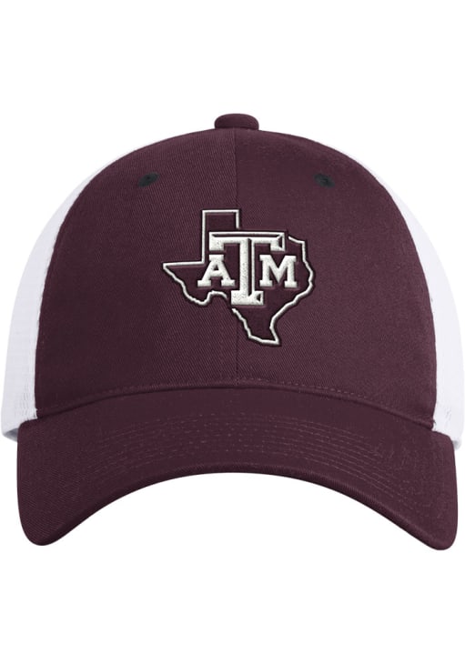 Adidas Texas A&M Aggies Mascot Slouch Trucker Adjustable Hat - Maroon