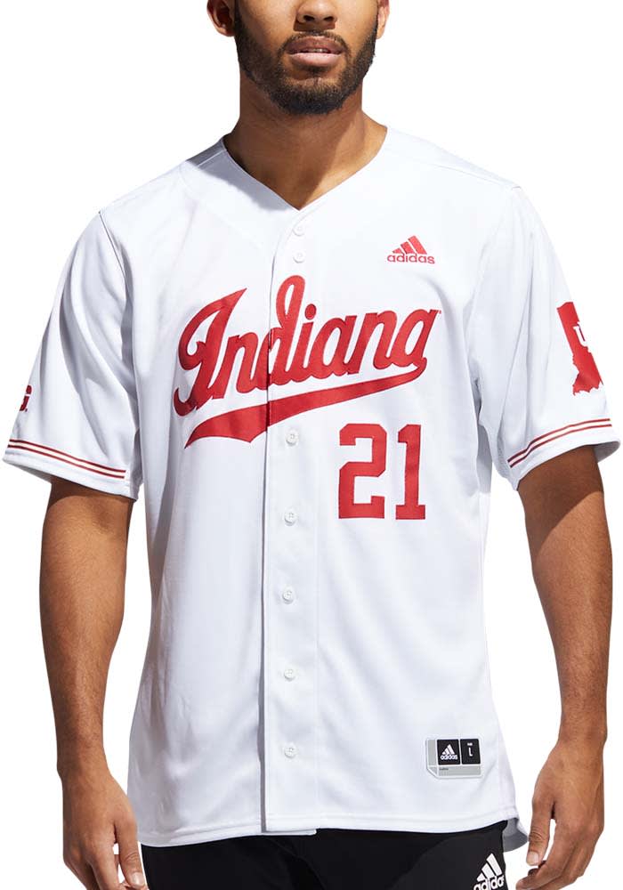 adidas baseball jersey white