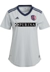 Main image for Adidas St Louis City SC Womens Grey 23/24 AWAY REPLICA Soccer Jersey