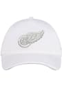 Detroit Red Wings Adidas Zero Dye Slouch Adjustable Hat - White