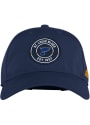 St Louis Blues Adidas Team Circle Slouch Adjustable Hat - Blue