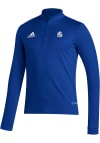 Main image for Adidas Drake Bulldogs Mens Blue Entrada22 Long Sleeve 1/4 Zip Pullover