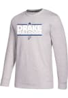Main image for Adidas Drake Bulldogs Mens Grey Dassler Fleece Long Sleeve Crew Sweatshirt