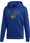 Main image for Adidas St Louis Blues Mens Blue Commencement Long Sleeve Hoodie