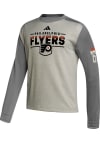 Main image for Adidas Philadelphia Flyers Mens Orange Increased Speed Team Issue Long Sleeve Sweatshirt