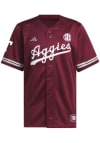 Main image for Adidas Texas A&M Aggies Mens Maroon Reverse Retro Baseball Jersey