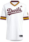 Main image for Adidas Arizona State Sun Devils Mens White Script Baseball Jersey