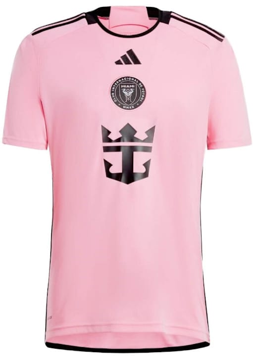 Lionel Messi Inter Miami CF Mens Replica Soccer Road Jersey - Pink