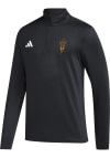 Main image for Adidas Arizona State Sun Devils Mens Black Golf Long Sleeve 1/4 Zip Pullover