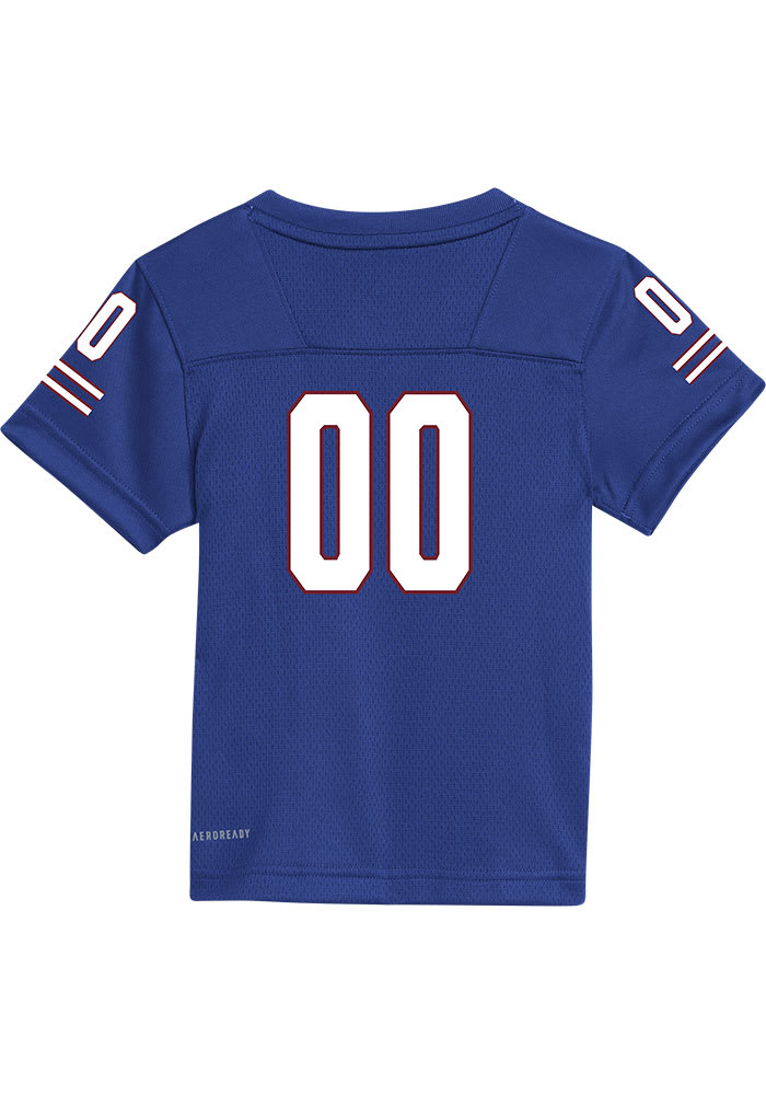 ku- Kansas Jayhawks Adidas Toddler Replica ROYAL Football Jersey