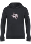 Main image for Adidas Texas A&M Aggies Youth Black Locker Logo Long Sleeve Hoodie