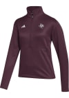 Main image for Adidas Texas A&M Womens Maroon Sideline 1/4 Zip Pullover