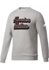 Main image for Adidas Indiana Hoosiers Mens Grey Mister Motto Long Sleeve Crew Sweatshirt