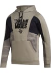 Main image for Adidas Texas A&M Aggies Mens Olive Salute To Service Long Sleeve Hoodie