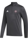 Main image for Adidas Texas A&M Aggies Mens Grey Coaches Long Sleeve 1/4 Zip Pullover