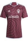 Main image for Colorado Rapids Mens Adidas Replica Soccer Home Jersey - Maroon