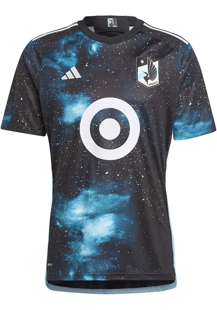 adidas ユニフォーム MLS ミネソタ・ユナイテッドFC Minnesota United FC Mens Adidas Replica Soccer BLACK Home Jersey