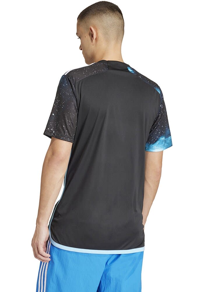 Minnesota United FC Mens Adidas Replica Soccer BLACK Home Jersey