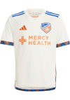 Main image for Adidas FC Cincinnati Youth White Away Soccer Jersey