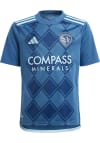 Main image for Adidas Sporting Kansas City Youth Navy Blue Away Soccer Jersey