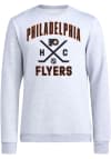 Main image for Adidas Philadelphia Flyers Mens Grey HC in Charge Long Sleeve Crew Sweatshirt