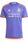 Main image for Houston Dynamo Mens Adidas Authentic Soccer Away Jersey - Purple