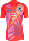 Main image for Sporting Kansas City Mens Adidas Replica Soccer Tiro Goalkeeper Jersey - Red