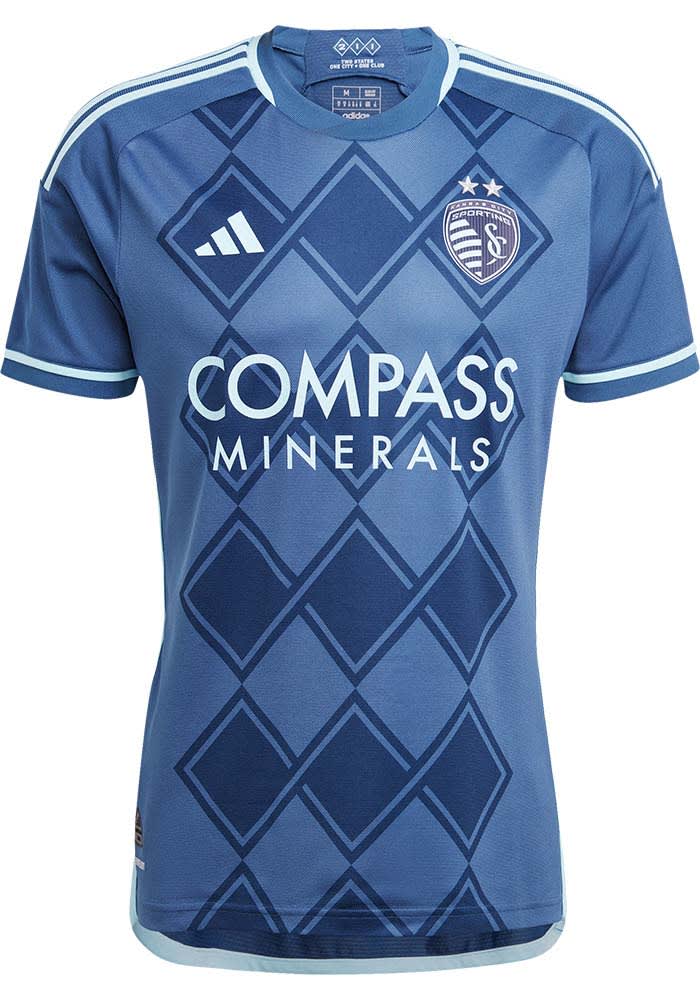adidas navy blue soccer jersey