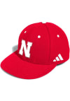 Main image for Adidas Nebraska Cornhuskers Mens Red On Field Baseball Fitted Hat