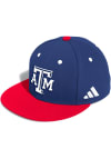 Main image for Adidas Texas A&M Aggies Mens Navy Blue On Field Baseball Fitted Hat