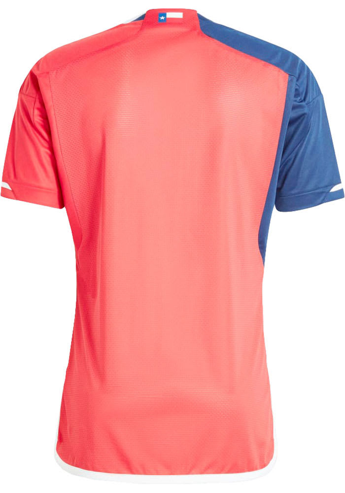 FC Dallas Mens Adidas Authentic Soccer Red Home Jersey