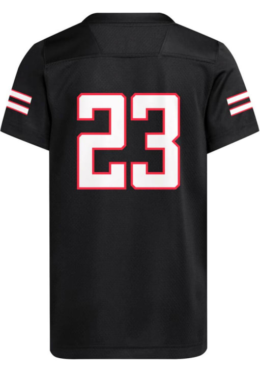 Adidas Texas Tech Red Raiders Youth Black Strategy Football Jersey