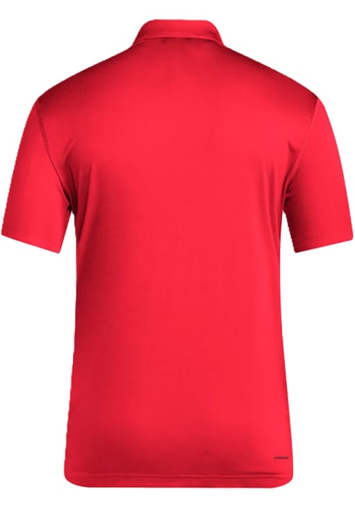 Patrick Mahomes  Adidas Texas Tech Red Raiders Mens Red Sideline Short Sleeve Polo
