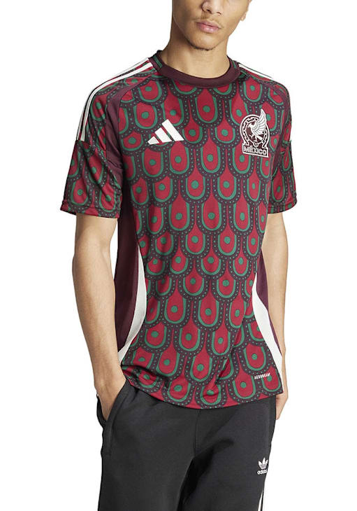 Mexico National Team Mens Adidas Replica Soccer Home Jersey - Red