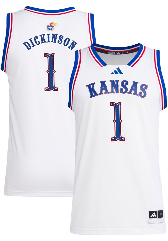 Hunter Dickinson Kansas Jayhawks White Swingman NIL Jersey - 148503678