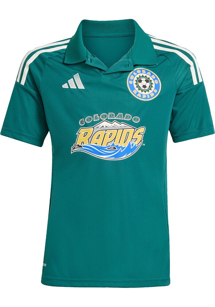 Adidas Colorado Rapids Youth DARKGREEN Third Jersey Soccer