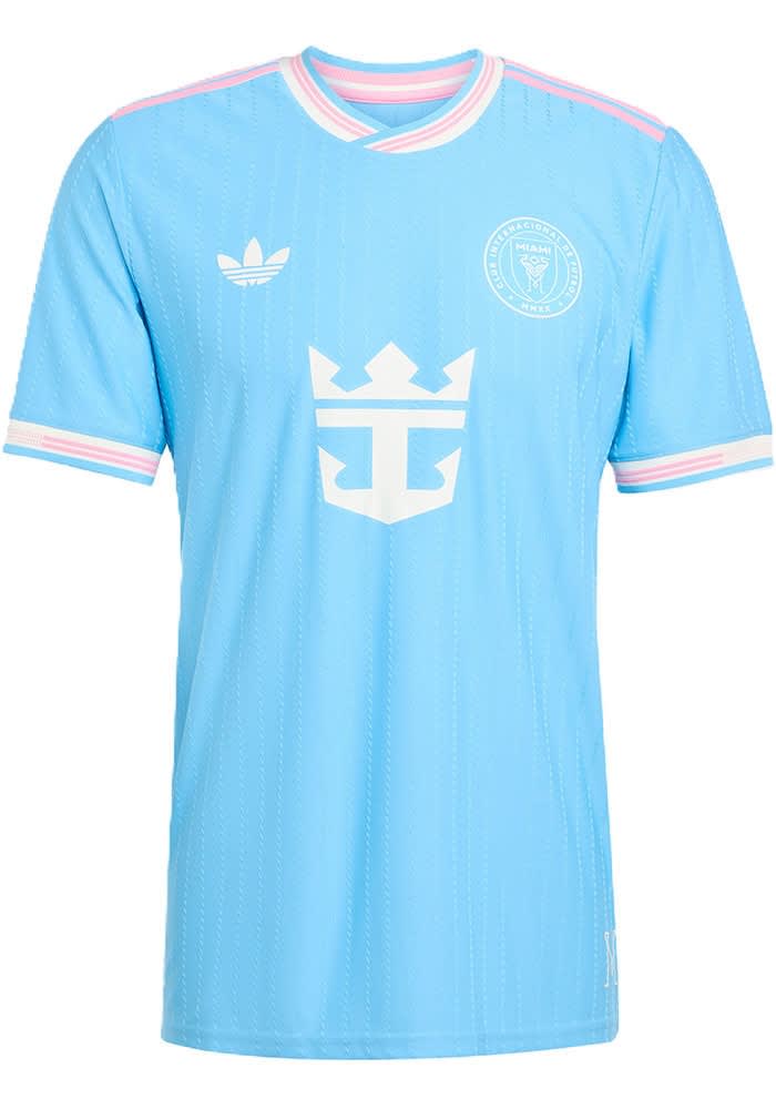 Lionel Messi Inter Miami CF Mens Authentic Soccer LIGHT BLUE Third