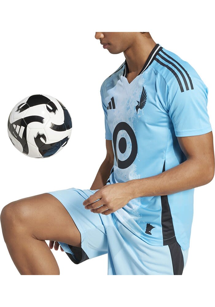 Minnesota United FC Mens Adidas Authentic Soccer LIGHT BLUE 25-26