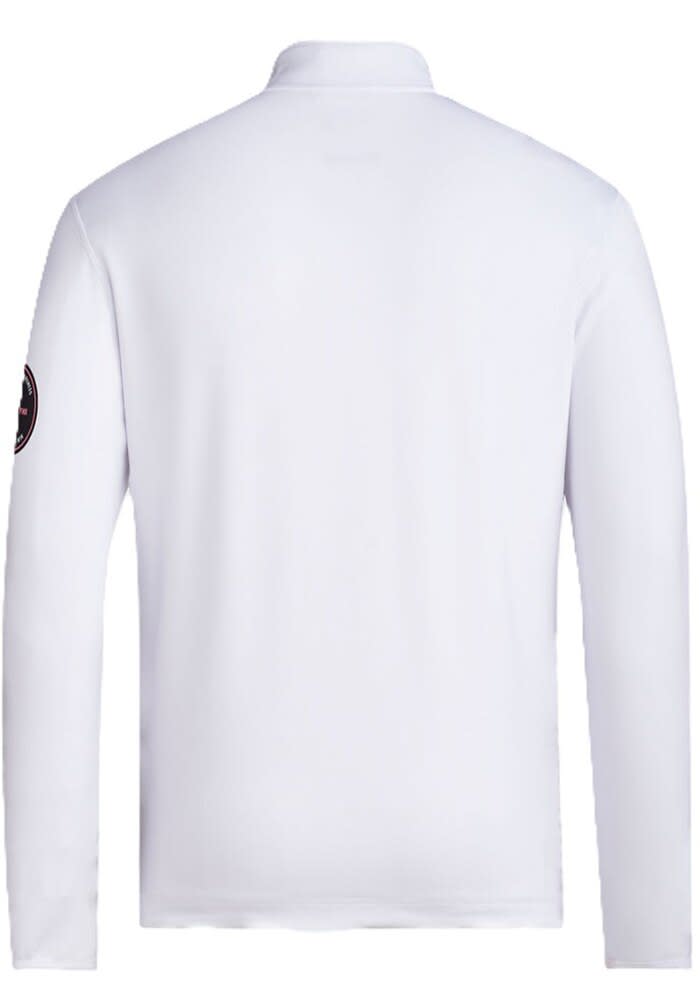 Adidas Kansas Jayhawks Mens White Breast Cancer Awareness Golf